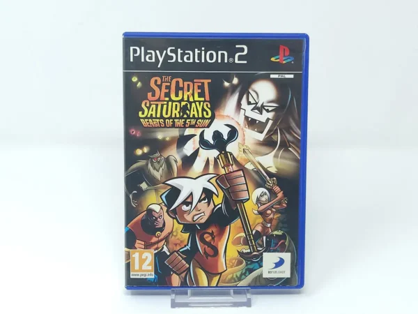 Portada de The Secret Saturdays: Beasts of the 5th Sun (ESP) (Rebajado) para PlayStation 2, edición PAL España, de segunda mano