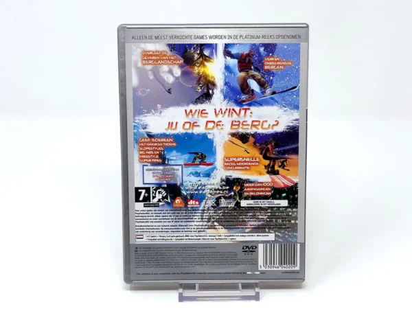 Parte trasera de SSX 3 (HOL) (Platinum) para PlayStation 2, edición PAL Holanda