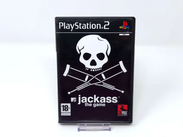 Portada de Jackass: The Game (FRA) para PlayStation 2, edición PAL Francia, de segunda mano