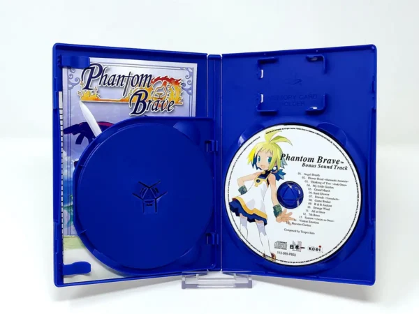 Lateral de la caja de Phantom Brave (ESP) para PlayStation 2