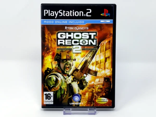 Portada de Tom Clancy's Ghost Recon 2 (ESP) (Rebajado) para PlayStation 2, edición PAL España, de segunda mano