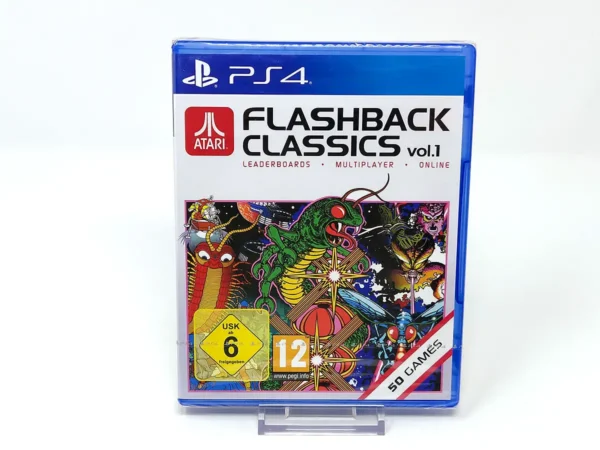 Portada de Atari Flashback Classics Vol. 1 (ESP) (Precintado) para PlayStation 4, edición PAL España, nuevo