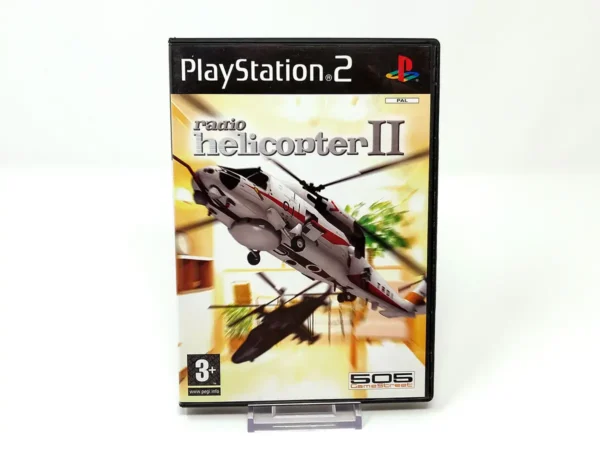 Portada de Radio Helicopter II (UK) para PlayStation 2, edición PAL UK, de segunda mano