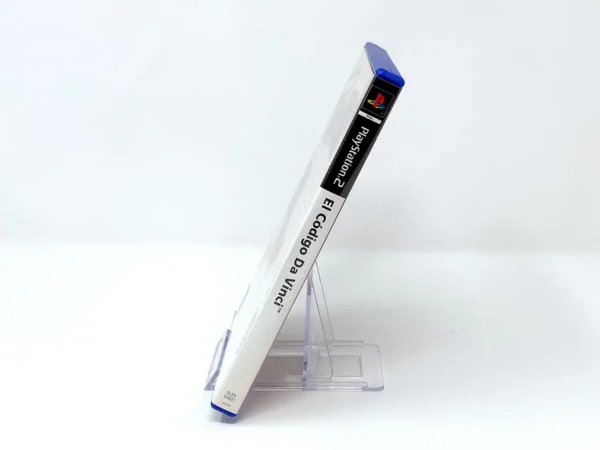 Lateral de la caja de El código Da Vinci (ESP) para PlayStation 2