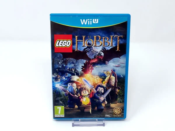 Portada de LEGO The Hobbit (ESP) para Nintendo Wii U, edición PAL España, de segunda mano