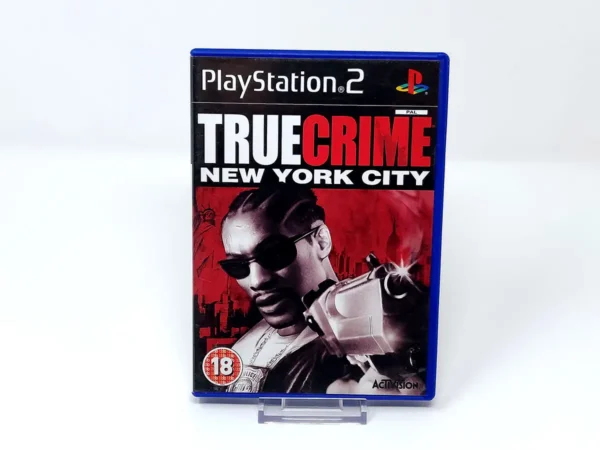 Portada de True Crime: New York City (UK) para PlayStation 2, edición PAL UK, de segunda mano