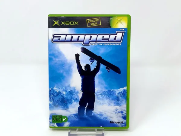 Portada de Amped: Freestyle Snowboarding (FRA) para XBOX, edición PAL Francia, de segunda mano