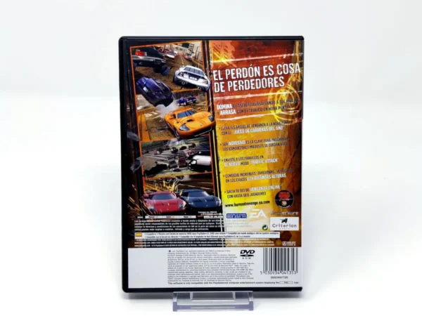 Parte trasera de Burnout Revenge (ESP) (Rebajado) para PlayStation 2, edición PAL España