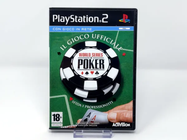 Portada de World Series of Poker (ITA) (Rebajado) para PlayStation 2, edición PAL Italia, de segunda mano