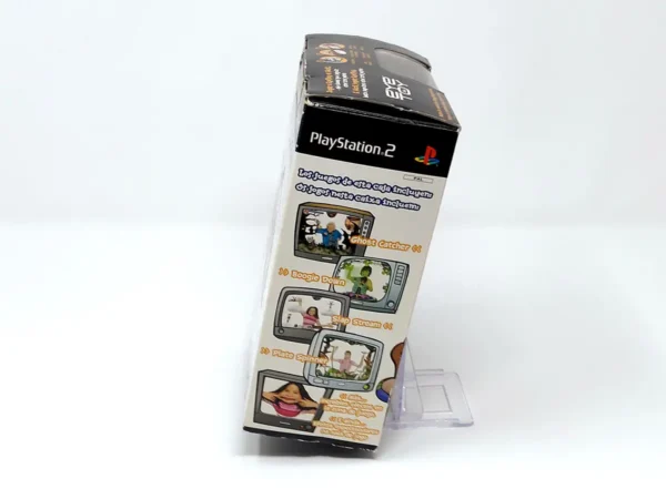 Lateral de la caja de EyeToy: Play (ESP) (Pack con Cámara) para PlayStation 2