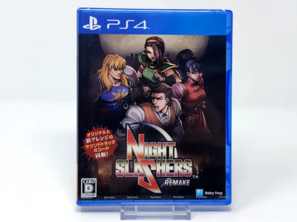 Portada de Night Slashers: Remake (JAP) (Precintado) para PlayStation 4, edición NTSC Japón, nuevo