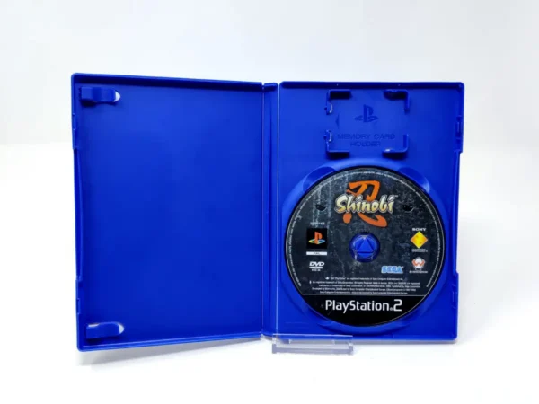 Interior del juego Shinobi (UK) (Rebajado) para PlayStation 2 con disco y manual