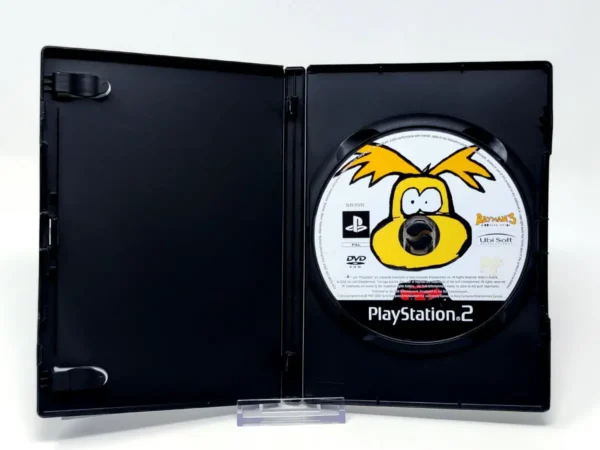 Interior del juego Rayman 3: Hoodlum Havoc (Holográfica) (ESP) (Rebajado) para PlayStation 2 con disco y manual