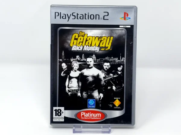 Portada de The Getaway: Black Monday (EUR) (Con Mapa) (Platinum) para PlayStation 2, edición PAL EUR, de segunda mano