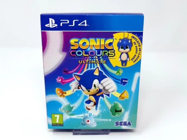 Portada de Sonic Colours: Ultimate (ESP) para PlayStation 4, edición PAL España, de segunda mano