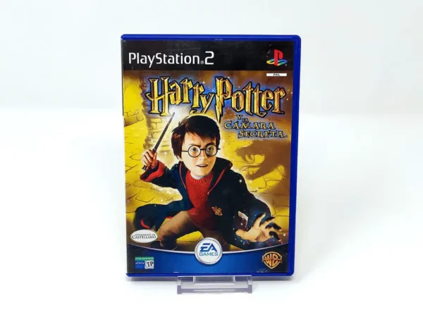 Portada de Harry Potter y la Cámara Secreta (ESP) para PlayStation 2, edición PAL España, de segunda mano