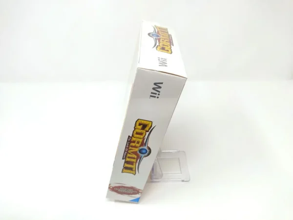 Lateral de la caja de Gormiti: Los Señores De La Naturaleza (ESP) (Precintado) para Nintendo Wii