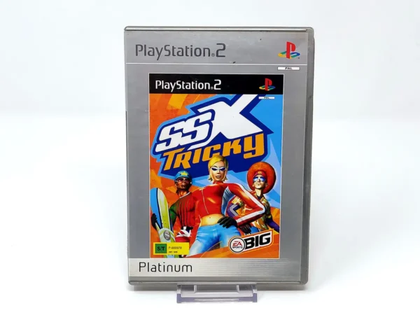 Portada de SSX Tricky (UK) (Platinum) (Rebajado) para PlayStation 2, edición PAL UK, de segunda mano