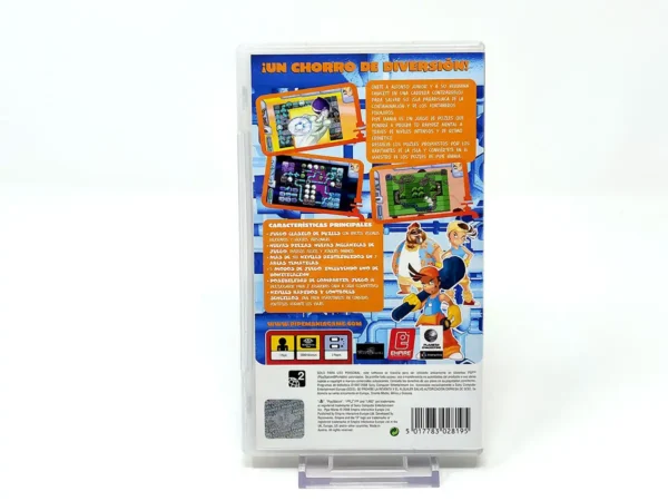 Parte trasera de Pipe Mania (ESP) (Rebajado) para PSP, edición PAL España