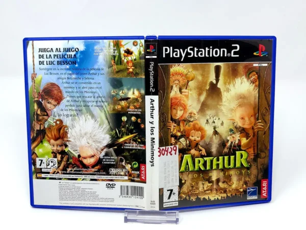 Arthur y los Minimoys (ESP) (Carátula) (Rebajado) para PlayStation 2, edición PAL España, de segunda mano