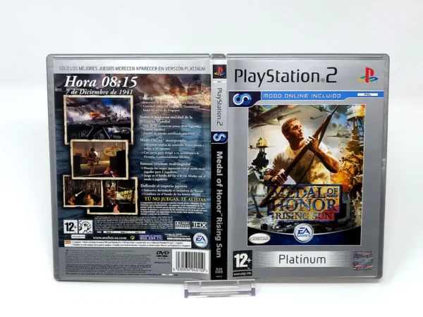 Medal of Honor: Rising Sun (ESP) (Platinum) (Carátula) para PlayStation 2, edición PAL España, de segunda mano