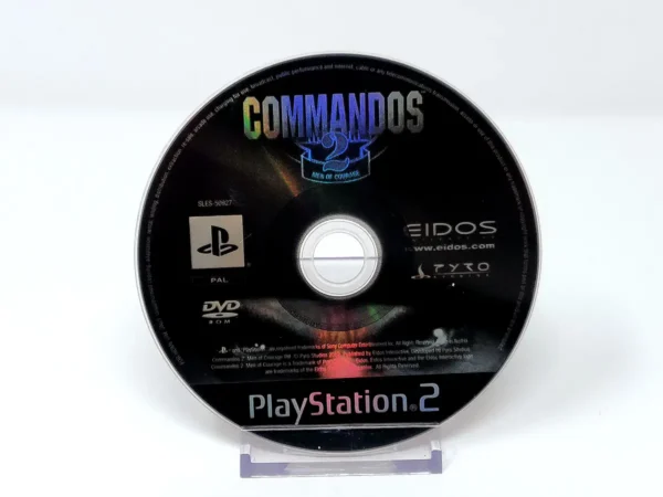Commandos 2: Men of Courage (ESP) (Disco) para PlayStation 2, edición PAL España, de segunda mano