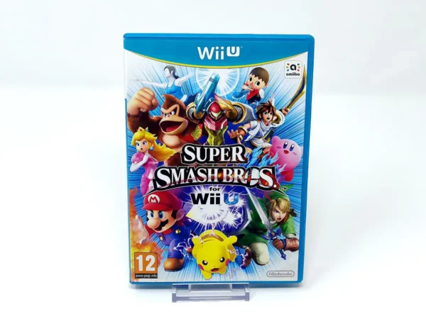 Portada de Super Smash Bros. for Wii U (ESP) para Nintendo Wii U, edición PAL España, de segunda mano