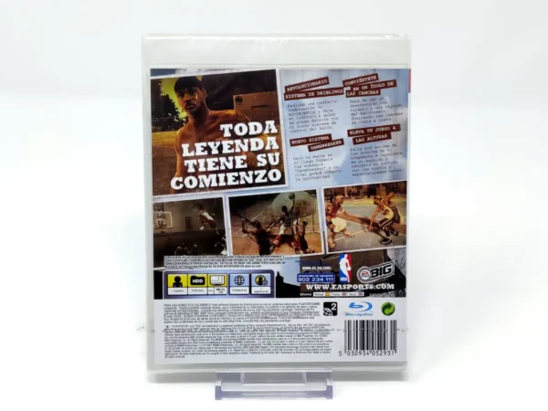 Parte trasera de NBA Street Homecourt (ESP) (Precintado) para PlayStation 3, edición PAL España