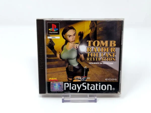 Portada de Tomb Raider: The Last Revelation (ESP) (Rebajado) para PlayStation 1, edición PAL España, de segunda mano