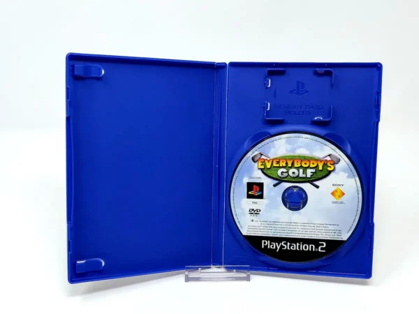 Parte trasera de Everybody's Golf (ESP) (Rebajado) para PlayStation 2, edición PAL España