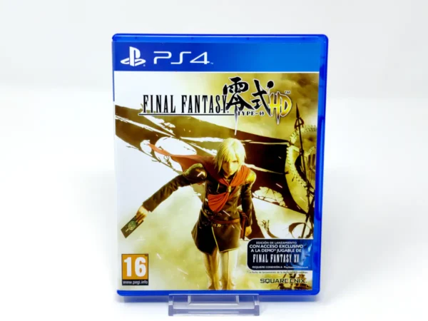 Portada de Final Fantasy: Type-0 HD (ESP) para PlayStation 4, edición PAL España, de segunda mano