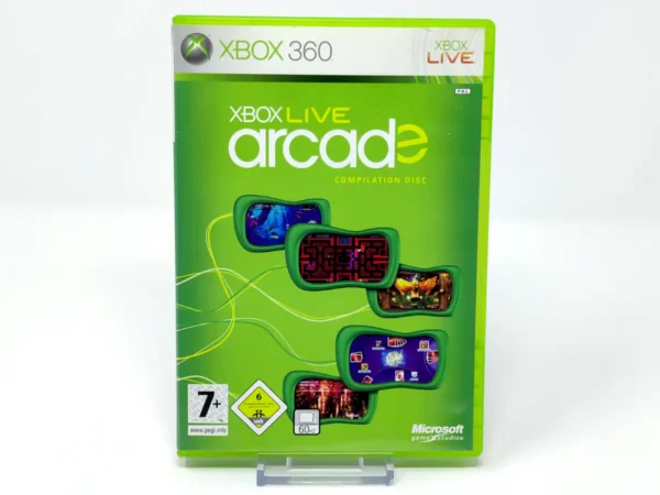 Portada de Xbox Live Arcade Compilation Disc (EUR) (Rebajado) para XBOX 360, edición PAL España, de segunda mano