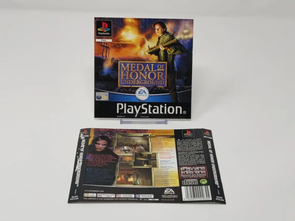 Medal of Honor: Underground (ESP) (Carátula) para PlayStation 1, de segunda mano