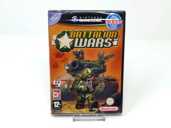 Portada de Battalion Wars (ESP) (Precintado) para Nintendo GameCube, edición PAL España, de segunda mano