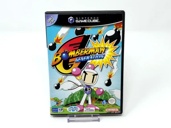 Portada de Bomberman Generation (ESP) para Nintendo GameCube, edición PAL España, de segunda mano
