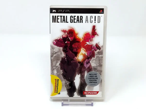 Portada de Metal Gear Ac!d (ESP) (Rebajado) para PSP, edición PAL España, de segunda mano