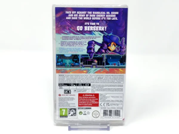 Parte trasera de Berserk Boy (ESP) (Precintado) para Nintendo Switch, edición PAL España