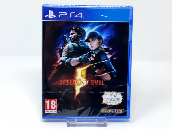 Portada de Resident Evil 5 HD (ESP) (Precintado) para PlayStation 4, edición PAL España, nuevo