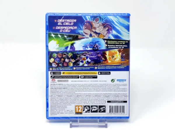 Parte trasera de Dragon Ball: Sparking! Zero (ESP) (Precintado) para PlayStation 5, edición PAL España