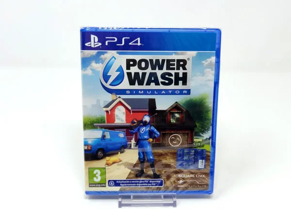 Portada de PowerWash Simulator (ESP) (Precintado) para PlayStation 4, edición PAL España, nuevo