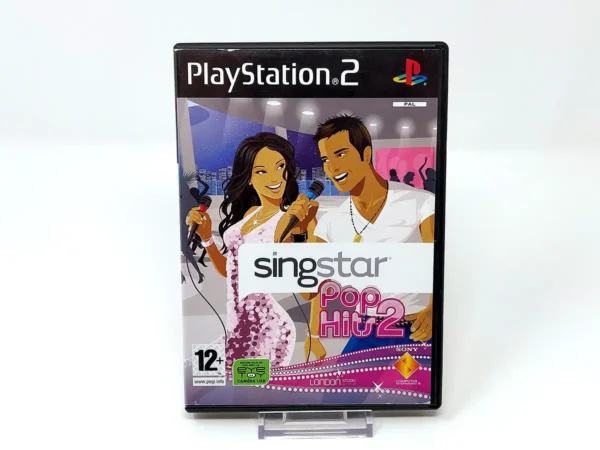 Portada de SingStar Pop Hits 2 (FRA) (Rebajado) para PlayStation 2, edición PAL Francia, de segunda mano