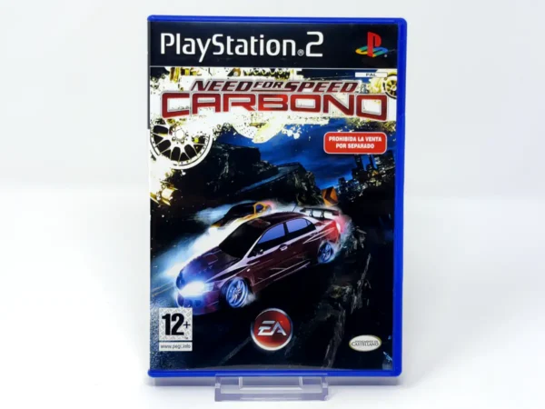 Portada de Need for Speed: Carbono (ESP) (v2) para PlayStation 2, edición PAL España, de segunda mano