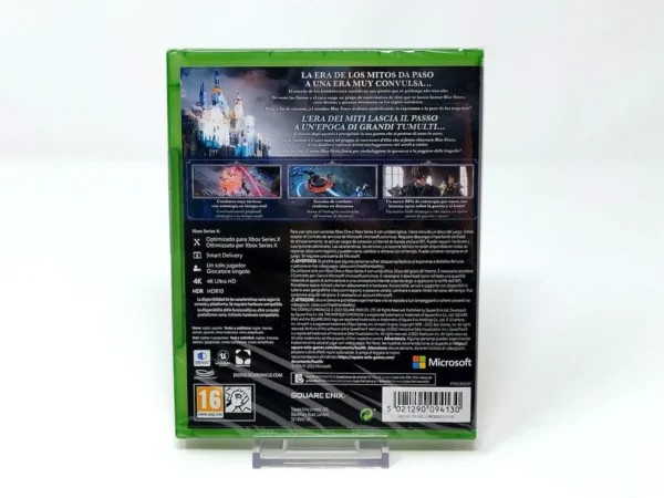 Parte trasera de The DioField Chronicle (ESP) (Precintado) para XBOX One / Series X/S, edición PAL España
