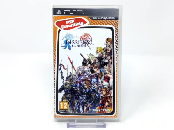 Portada de Dissidia Final Fantasy (ESP) (Essentials) para PSP, edición PAL España, de segunda mano
