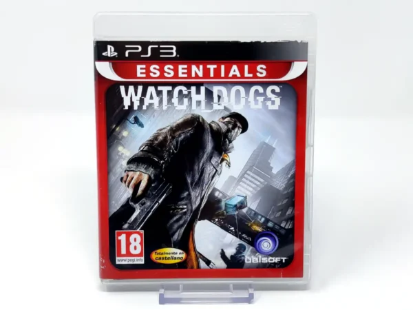 Portada de Watch_Dogs (ESP) (Essentials) para PlayStation 3, edición PAL España, de segunda mano