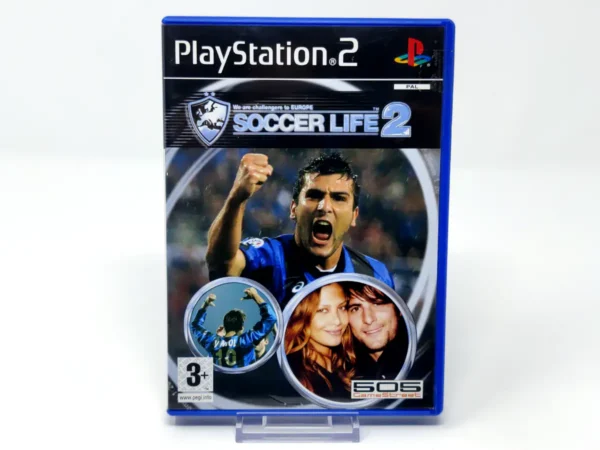 Portada de Soccer Life 2 (ESP) para PlayStation 2, edición PAL España, de segunda mano