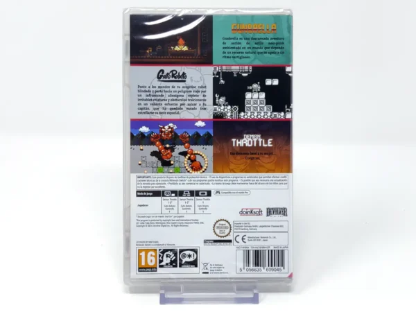Parte trasera de The Doinksoft Collection (ESP) (Precintado) para Nintendo Switch, edición PAL España