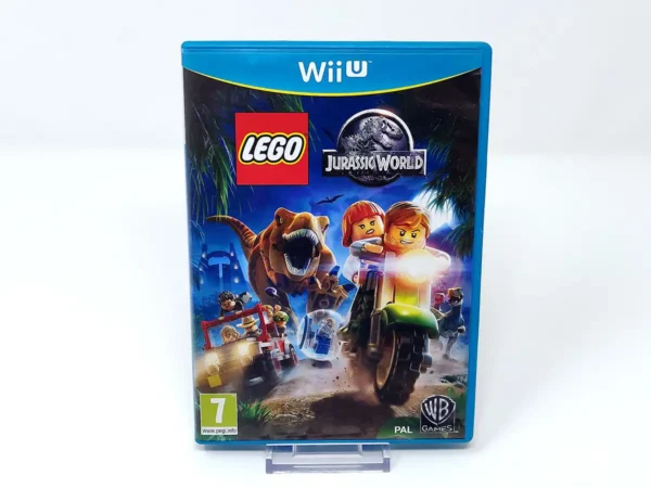 Portada de LEGO Jurassic World (ESP) para Nintendo Wii U, edición PAL España, de segunda mano