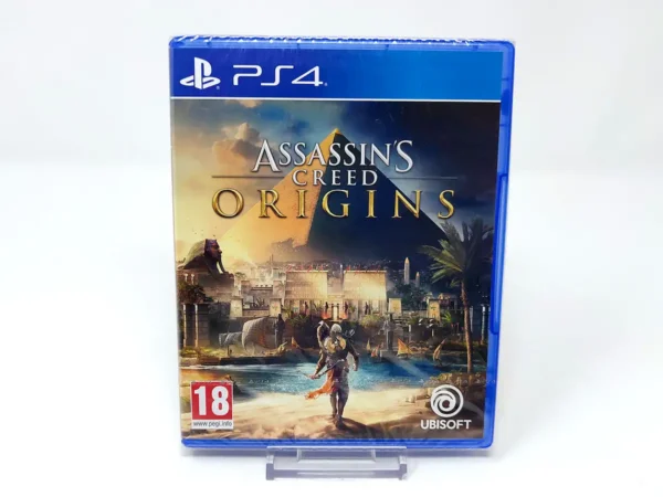 Portada de Assassin's Creed: Origins (ESP) (Precintado) para PlayStation 4, edición PAL España, de segunda mano