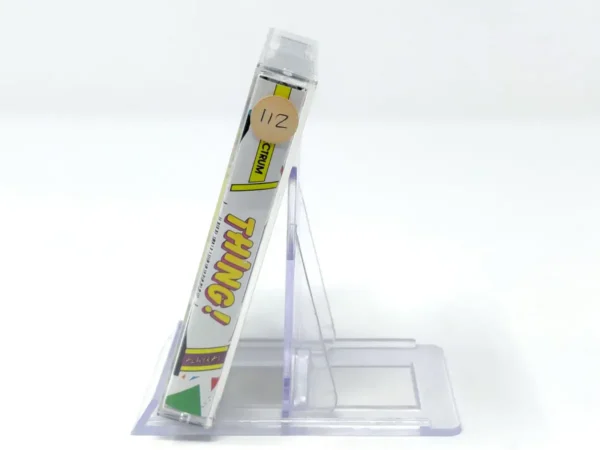 Lateral de la caja de Thing! para Sinclair ZX Spectrum
